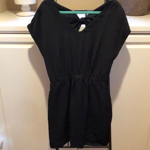 BCBG Generation black dress with cute tie back EUC